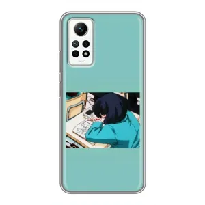 Чехол с персонажами АНИМЕ на Xiaomi Redmi Note 12 Pro (4g) (Аканэ Тэндо)