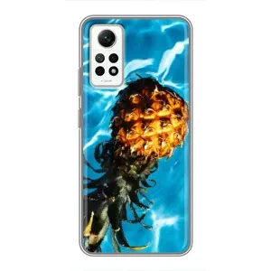 Чохол з зображенням смачної їжі для Xiaomi Redmi Note 12 Pro (4g) (Ананас)