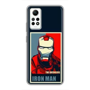 Чохол Супергерой Залізна Людина на Xiaomi Redmi Note 12 Pro (4g) (Art Iron man)