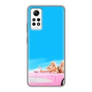 Силиконовый Чехол Барби Фильм на Xiaomi Redmi Note 12 Pro (4g) (Барби и Кен)
