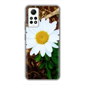 Чохол з ромашками на Xiaomi Redmi Note 12 Pro (4g) (Біла ромашка)