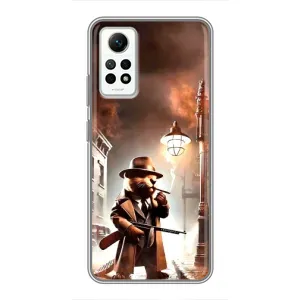Чехол с мемами тралалело тралала для Xiaomi Redmi Note 12 Pro (4g) (Бобрито бандито)