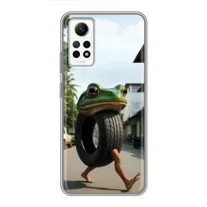Чехол с мемами тралалело тралала для Xiaomi Redmi Note 12 Pro (4g) (Бонека амбалабу)