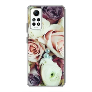 Чохли з принтом Троянд для Xiaomi Redmi Note 12 Pro (4g) (Букет Троянд)