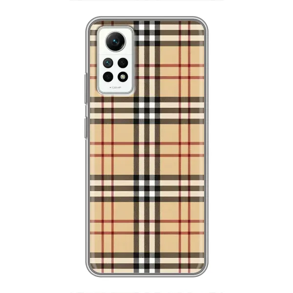Чехол с рисунком «Burberry стиль» для Xiaomi Redmi Note 12 Pro (4g)