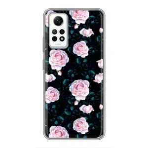 Чохли з принтом Троянд для Xiaomi Redmi Note 12 Pro (4g) (Чайні троянди)