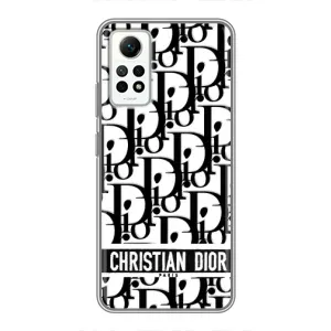 Чохол (Dior, Prada, YSL, Chanel) для Xiaomi Redmi Note 12 Pro (4g) (Christian Dior)