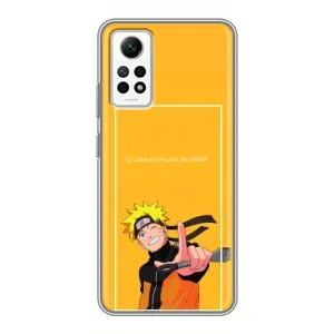 Чехлы с принтом Наруто на Xiaomi Redmi Note 12 Pro (4g) (Даттебаё)