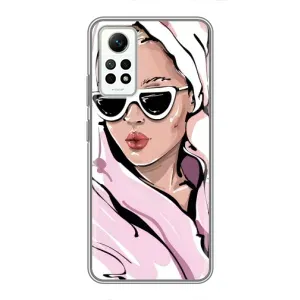 Чехол с картинкой Модные Девчонки Xiaomi Redmi Note 12 Pro (4g) (Девушка в халате)