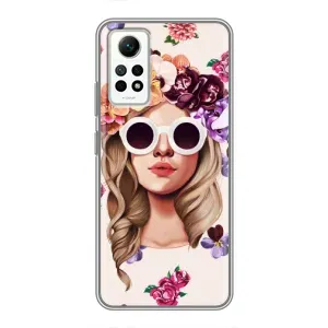 Чехол с картинкой Модные Девчонки Xiaomi Redmi Note 12 Pro (4g) (Девушка в очках)
