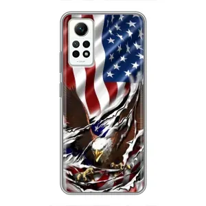Чохол Прапор USA для Xiaomi Redmi Note 12 Pro (4g) (Прапор USA)