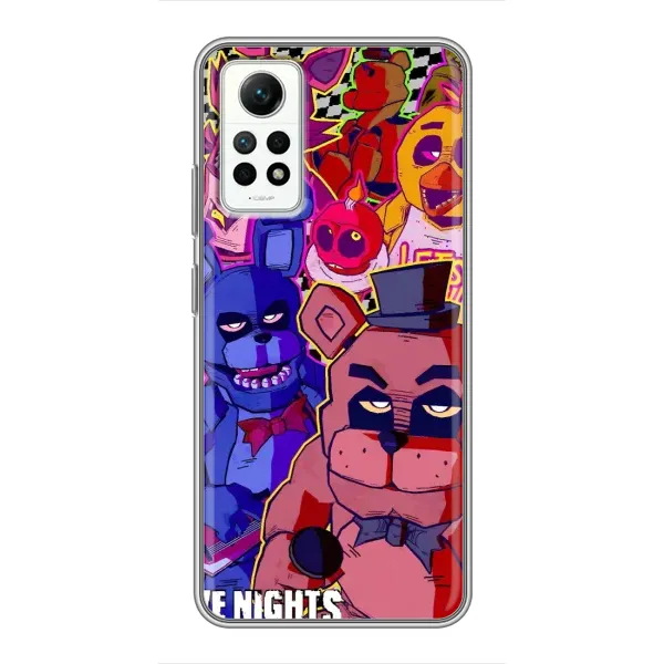 Чехол с рисунком «Фредди» для Xiaomi Redmi Note 12 Pro (4g)