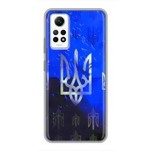 Чехол Укр Символика для Xiaomi Redmi Note 12 Pro (4g) (Герб)