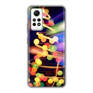 Чехол Новогодняя Елка на Xiaomi Redmi Note 12 Pro (4g) (Гирлянды)