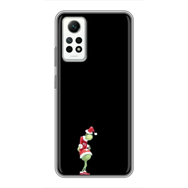 Чехол с рисунком «Гринч на чорном» для Xiaomi Redmi Note 12 Pro (4g) Чехол с рисунком «Гринч на чорном» для Xiaomi Redmi Note 12 Pro (4g)