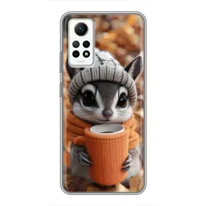 Друкований чохол 'Звірята з кавою' для Xiaomi Redmi Note 12 Pro (4g)