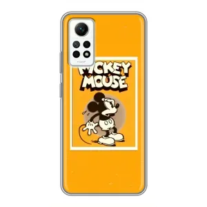 Чехлы с принтом Микки Маус на Xiaomi Redmi Note 12 Pro (4g) (Испуганный Микки)