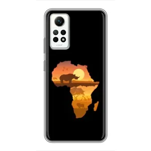 Летний Чехол на Xiaomi Redmi Note 12 Pro (4g) (Карта)