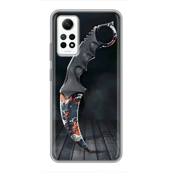Чехол с рисунком «Кинжал КС ГО» для Xiaomi Redmi Note 12 Pro (4g) Чехол с рисунком «Кинжал КС ГО» для Xiaomi Redmi Note 12 Pro (4g)