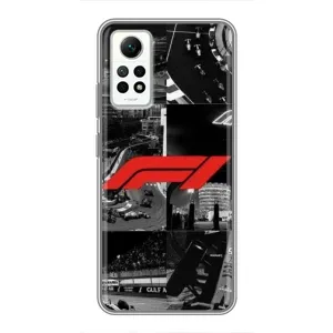 Чехол фильм Формула 1 для Xiaomi Redmi Note 12 Pro (4g) (Коллаж Формула 1)