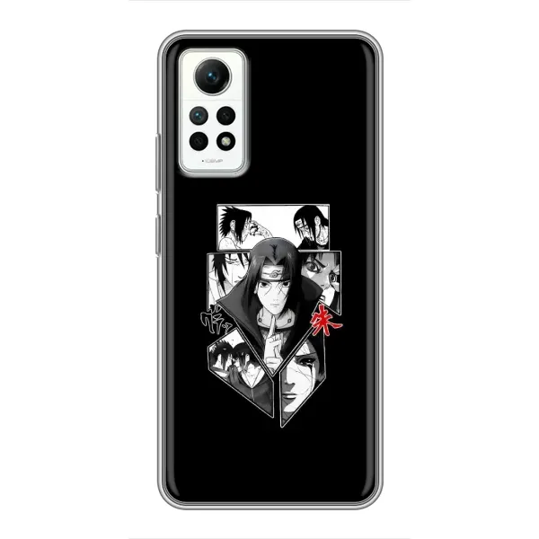 Чехол с рисунком «Коллаж Итачи» для Xiaomi Redmi Note 12 Pro (4g)