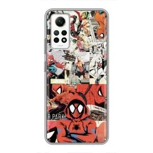 Чохол Супергерой Людина Павук на Xiaomi Redmi Note 12 Pro (4g) (Комікс Павука)