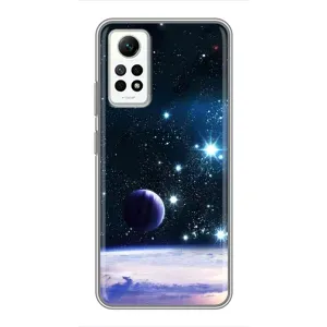 Чохол (ТПУ) з планетами на Xiaomi Redmi Note 12 Pro (4g) (Космічний вид)