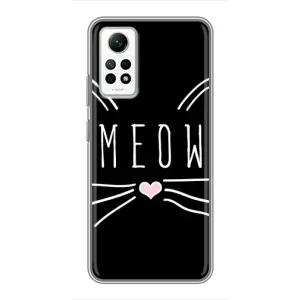 Бампер з зображенням Котиків для Редмі Нот 12 Про (4g) (КОТИК MEOW)