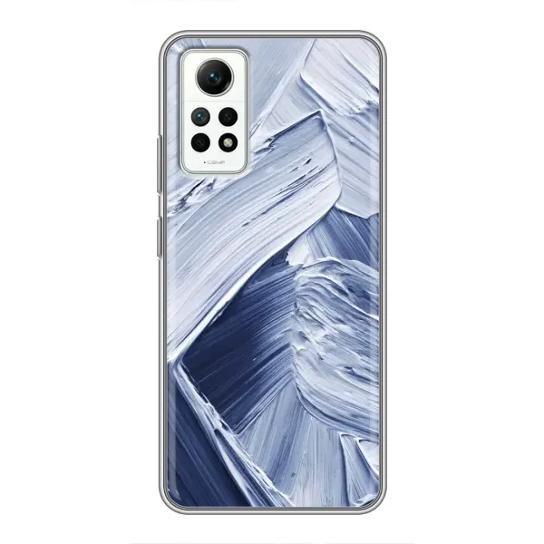 Чехол с рисунком «Краски мазки» для Xiaomi Redmi Note 12 Pro (4g)