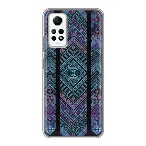 Силиконовый Чехол на Xiaomi Redmi Note 12 Pro (4g) (Крутой орнамент)