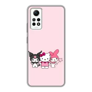 Чехол с персонажем Куроми на Xiaomi Redmi Note 12 Pro (4g) (Куроми Мелоди Китти)