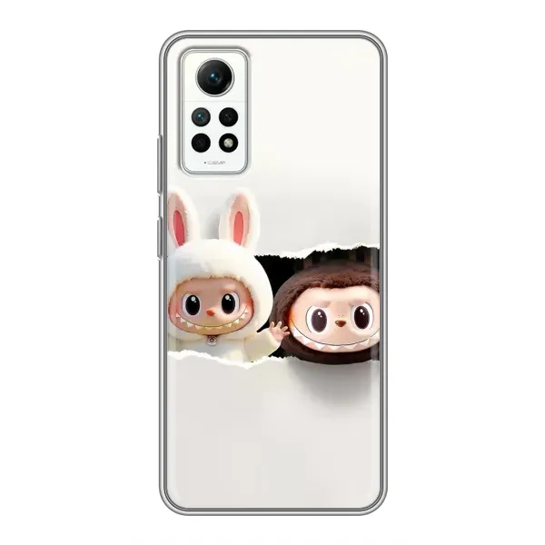 Чехол с рисунком «Фигурки Labubu» для Xiaomi Redmi Note 12 Pro (4g) Чехол с рисунком «Фигурки Labubu» для Xiaomi Redmi Note 12 Pro (4g)