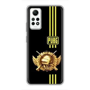 Чохол (TPU) з картинкою "Лого Пабг" на Редмі Нот 12 Про (4g) (Логотип PUPG)