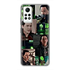 Чехол Супергерои Марвел на Редми Нот 12 Про (4g) (Локи)