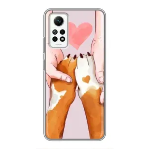 Чохол (ТПУ) Милі песики для Xiaomi Redmi Note 12 Pro (4g) (Любов до собак)