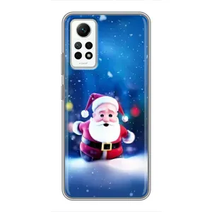 Чехлы на Новый Год Xiaomi Redmi Note 12 Pro (4g) (Маленький Дед Мороз)