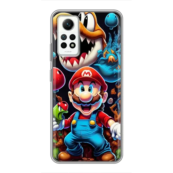 Чехол с рисунком «Марио» для Xiaomi Redmi Note 12 Pro (4g) Чехол с рисунком «Марио» для Xiaomi Redmi Note 12 Pro (4g)