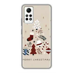 Чехол Санта Клаус для Xiaomi Redmi Note 12 Pro (4g) (Merry Christmas)
