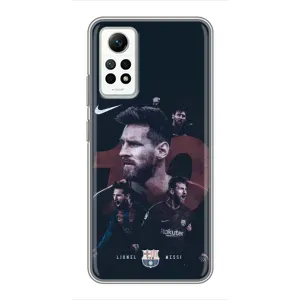 Чехлы Лео Месси Аргентина для Xiaomi Redmi Note 12 Pro (4g) (Месси 10)