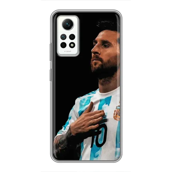 Чехол с рисунком «Месси Капитан» для Xiaomi Redmi Note 12 Pro (4g)
