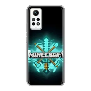 Чехол майнкрафт для Xiaomi Redmi Note 12 Pro (4g) (MineCraft 2)