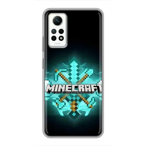 Чехол с рисунком «MineCraft 2» для Xiaomi Redmi Note 12 Pro (4g)