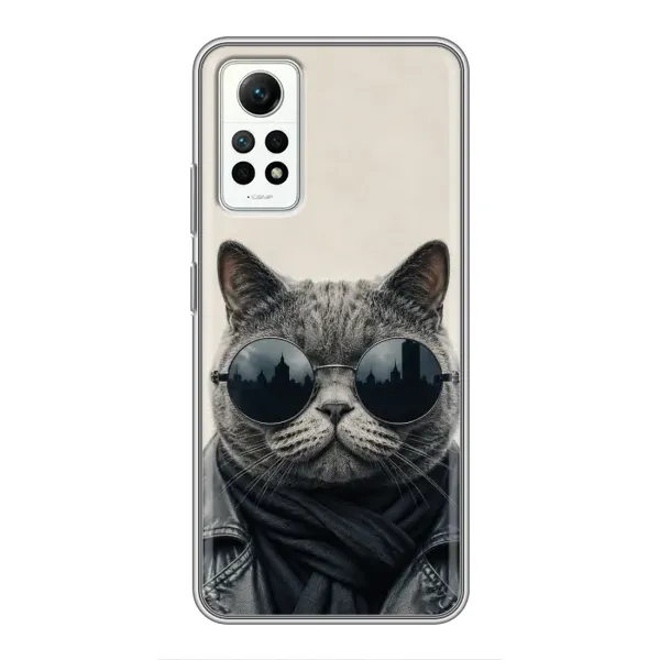 Чехол с рисунком «Модный кот» для Xiaomi Redmi Note 12 Pro (4g) Чехол с рисунком «Модный кот» для Xiaomi Redmi Note 12 Pro (4g)