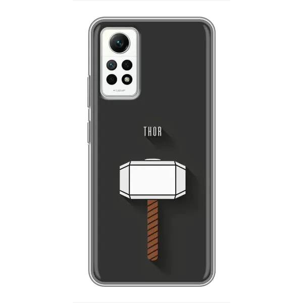 Чехол с рисунком «Молот Тора» для Xiaomi Redmi Note 12 Pro (4g)