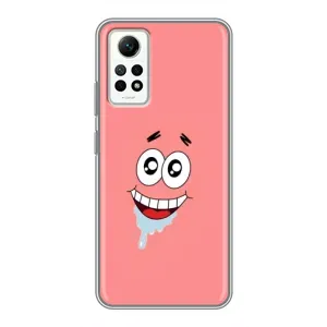 Чехлы с Патриком на Xiaomi Redmi Note 12 Pro (4g) (Мордочка Патрика)
