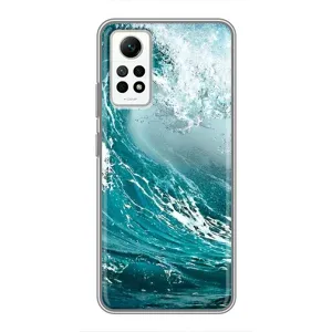 Летний Чехол на Xiaomi Redmi Note 12 Pro (4g) (Морская волна)