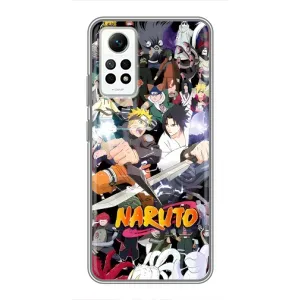 Купить Чехлы на телефон с принтом Anime для Xiaomi Redmi Note 12 Pro (4g) (Наруто постер)