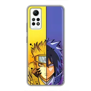 Купить Чехлы на телефон с принтом Anime для Xiaomi Redmi Note 12 Pro (4g) (Naruto Vs Sasuke)