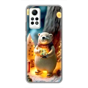 Чехлы на Новый Год Xiaomi Redmi Note 12 Pro (4g) (Новогодний ведмеженок)
