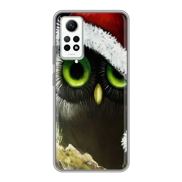 Чехол с рисунком «Новогодняя Сова» для Xiaomi Redmi Note 12 Pro (4g) Чехол с рисунком «Новогодняя Сова» для Xiaomi Redmi Note 12 Pro (4g)